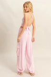 HYFVE Crop Top and Cargo Pants Set - Trendsi