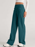 High Waist Wide Leg Pants - Trendsi - Flyclothing LLC