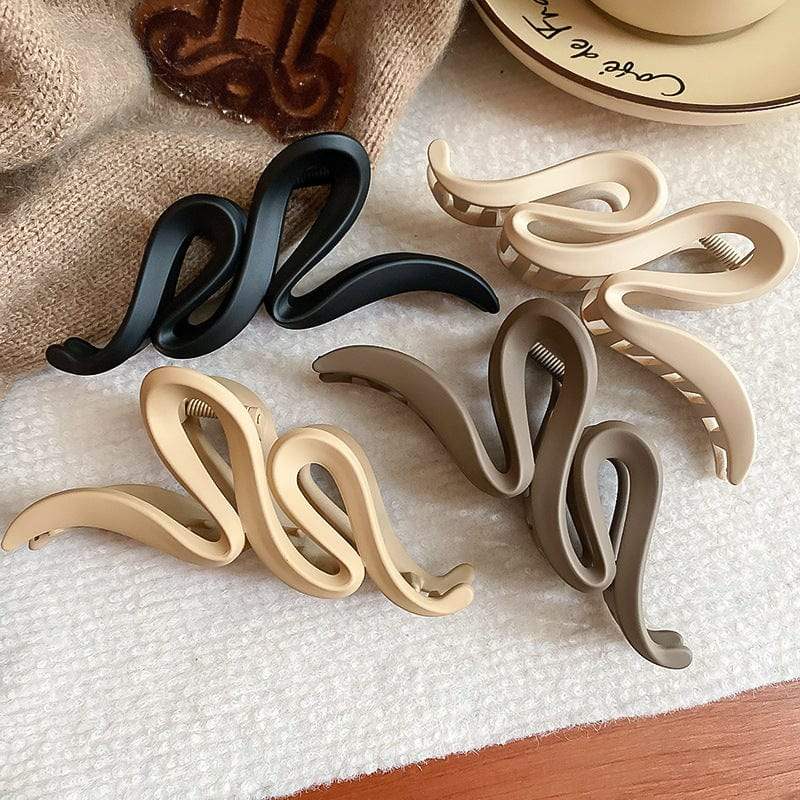 Alloy Acrylic Hair Claw Clip - Trendsi - Flyclothing LLC