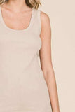 Culture Code Full Size Ribbed Scoop Neck Tank - Trendsi - Flyclothing LLC