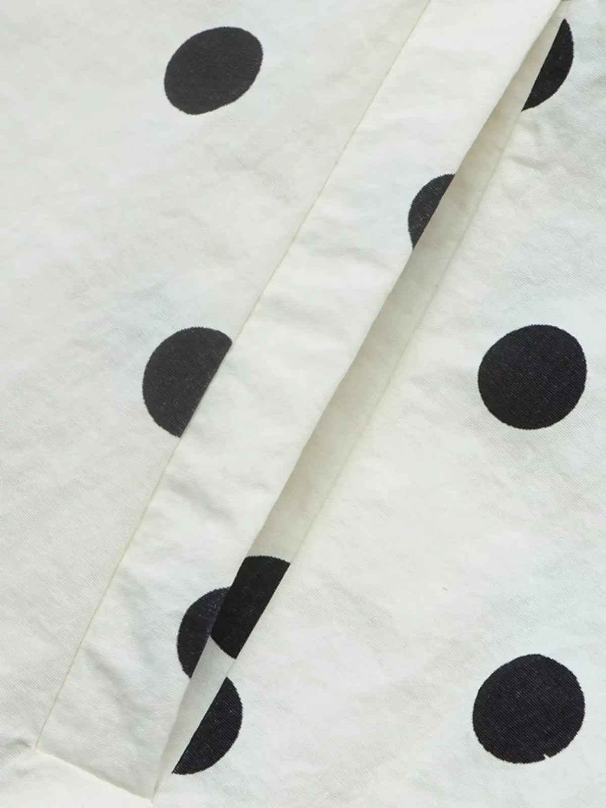 Polka Dot Stand-Collar Casual Jacket - Trendsi - Flyclothing LLC