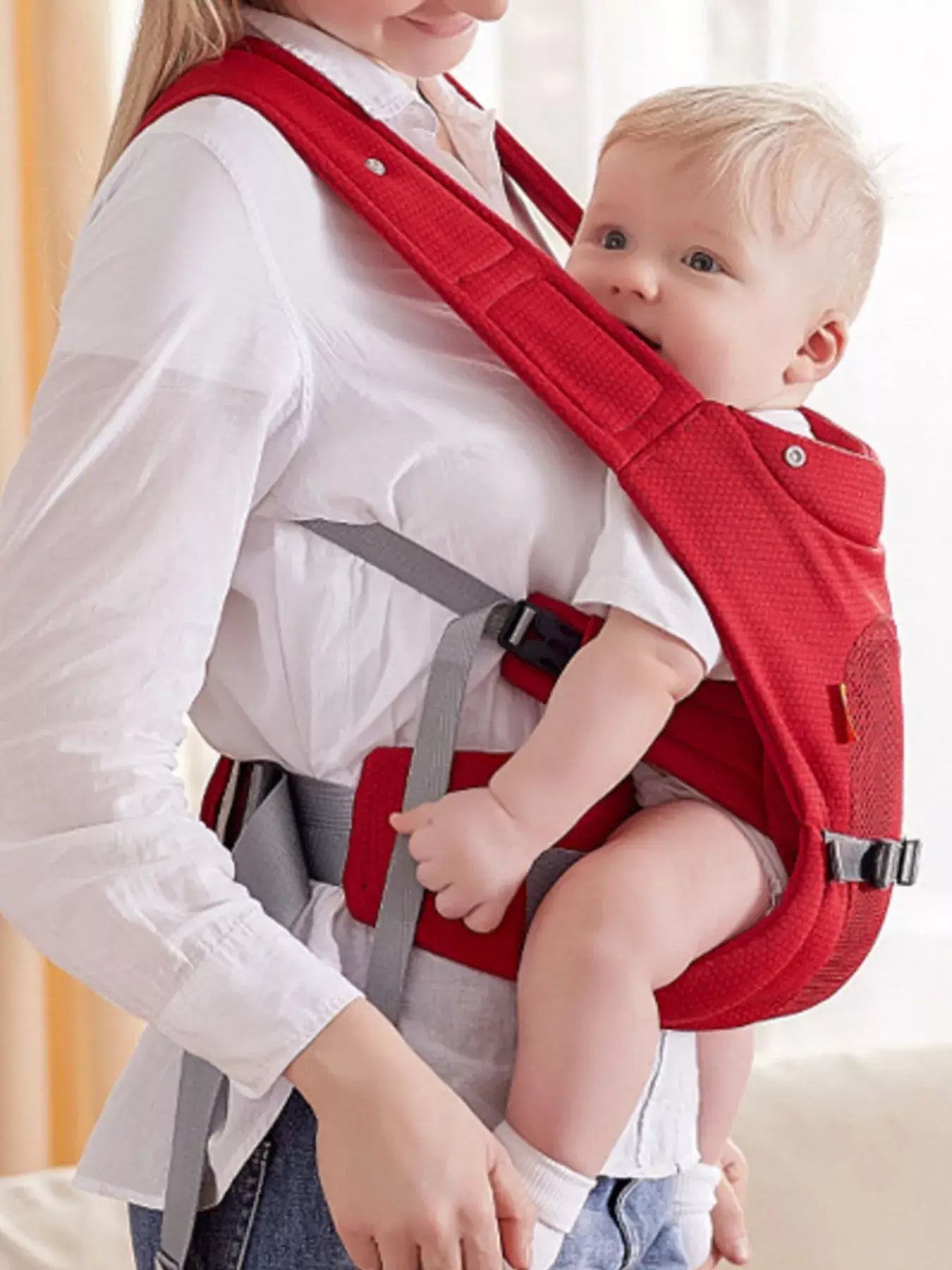 Ergonomic Breathable Baby Wrap - Trendsi - Flyclothing LLC