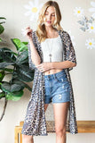 Heimish Full Size Leopard Open Front Cardigan Plus Size - Trendsi - Flyclothing LLC