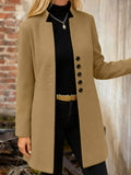 Button-Down Longline Outerwear - Trendsi - Flyclothing LLC