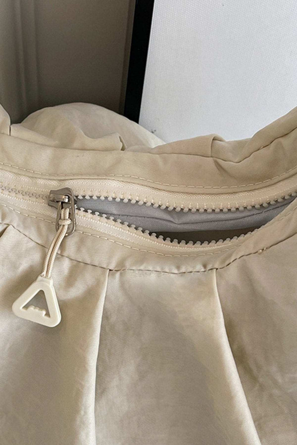 Drawstring Strap Ruched Crossbody Bag - Trendsi - Flyclothing LLC