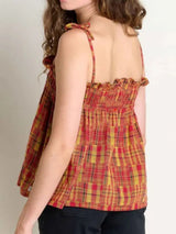 Frill Square Neck Cami - Trendsi - Flyclothing LLC
