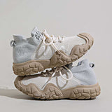 Contrast Mesh Platform Athletic - Trendsi - Flyclothing LLC