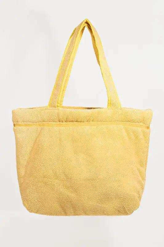 Fame Square Microfiber Tote Bag - Trendsi - Flyclothing LLC