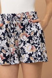 And The Why Wrinkle-free Stretchy Cooling Fabric Shorts - Trendsi