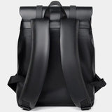 PU Leather Adjustable Strap Backpack Bag - Trendsi