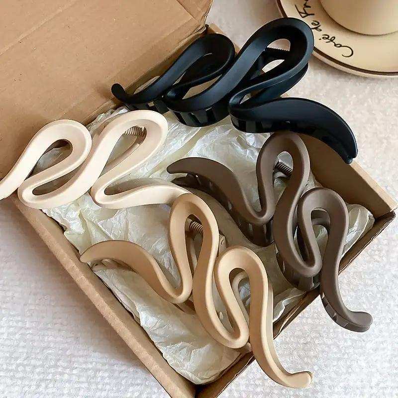 Alloy Acrylic Hair Claw Clip - Trendsi - Flyclothing LLC