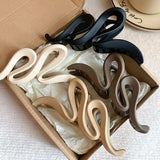 Alloy Acrylic Hair Claw Clip - Trendsi - Flyclothing LLC