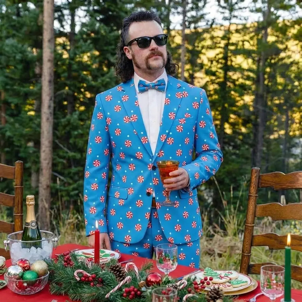 The Mint Condition | Holiday Peppermint Suit - Shinesty - Flyclothing LLC