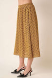 Mittoshop Printed Midi Skirt - Trendsi