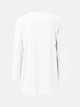 Full Size Round Neck Long Sleeve T-Shirt - Trendsi - Flyclothing LLC