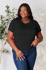 Basic Bae Full Size Round Neck Short Sleeve T-Shirt - ShopBasicbae - Flyclothing LLC