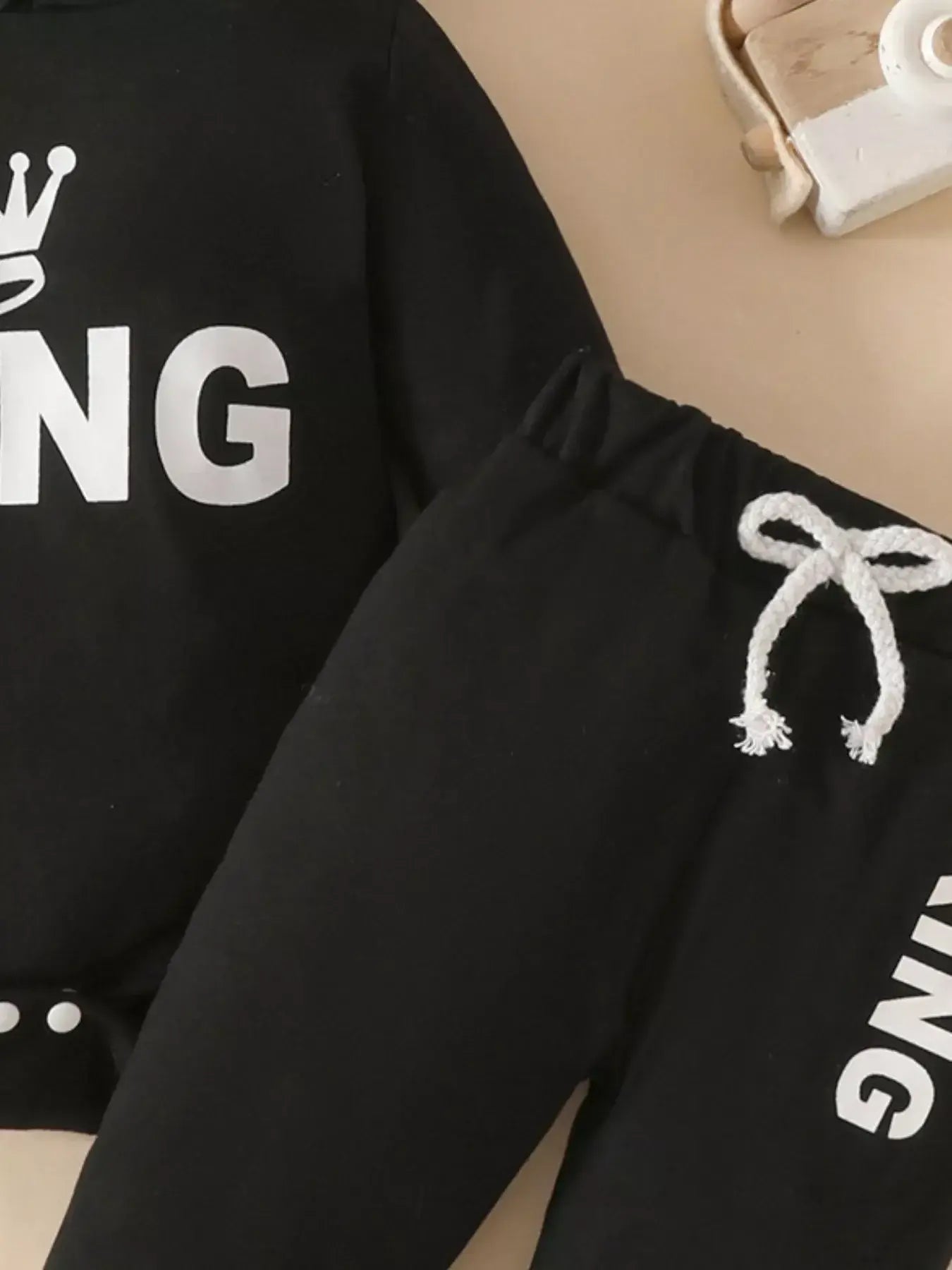 Children's Long Sleeve Bodysuit Hoodie and Pants Set - Trendsi - Flyclothing LLC