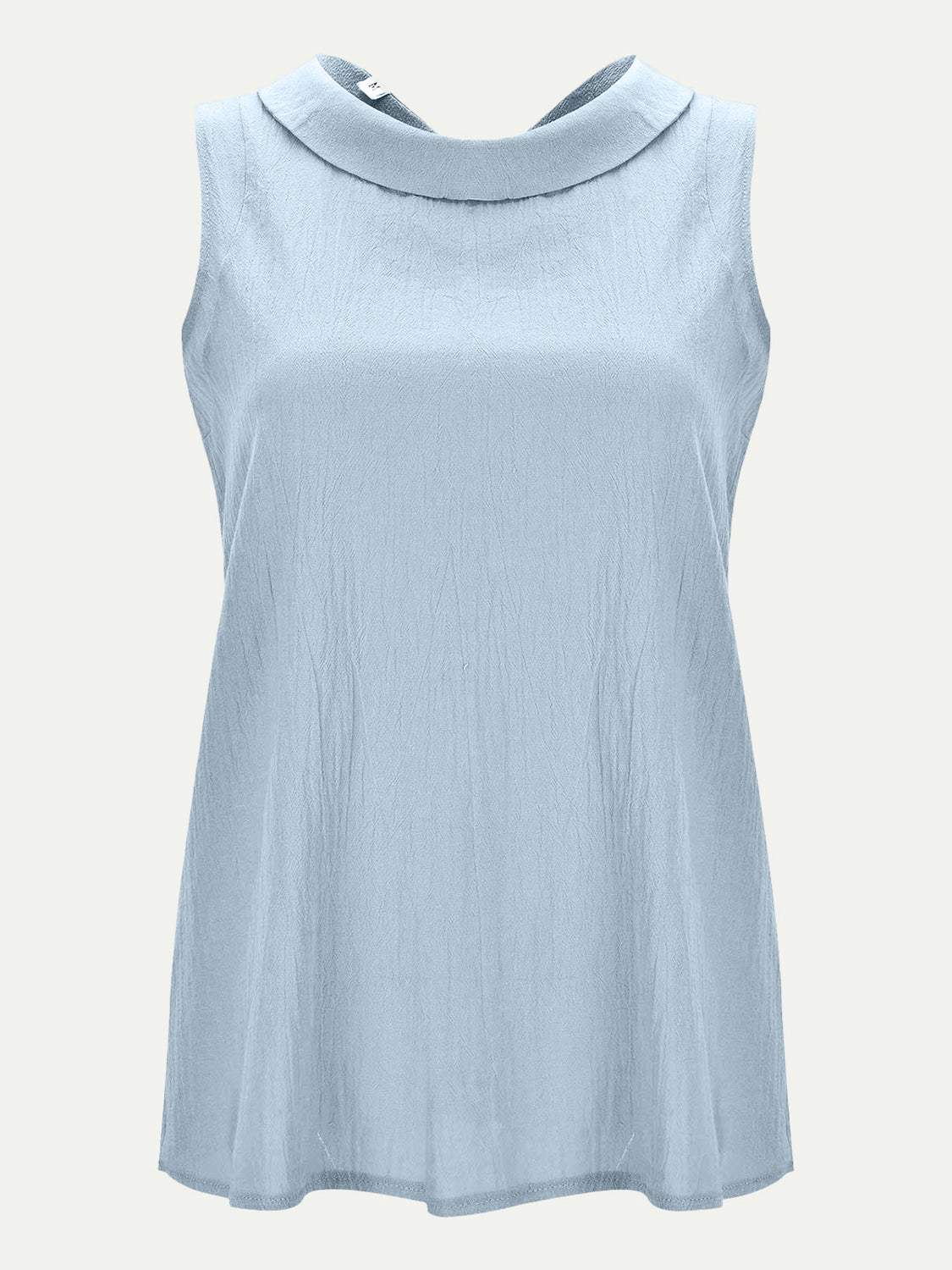 Full Size Round Neck Sleeveless Top - Trendsi - Flyclothing LLC