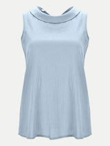 Full Size Round Neck Sleeveless Top - Trendsi - Flyclothing LLC