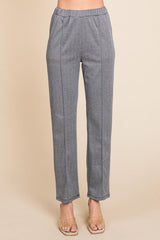 Culture Code Full Size Pin Tuck Detail Slim Pants - Trendsi