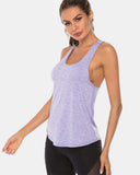 Full Size Scoop Neck Wide Strap Active Tank - Trendsi - Flyclothing LLC