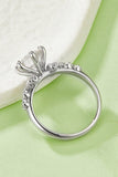2 Carat Moissanite 925 Sterling Silver Ring - Trendsi