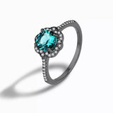925 Sterling Silver Zircon Minimalist Ring - Trendsi - Flyclothing LLC