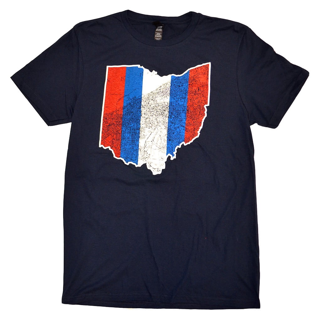 Cleveland Ohio Map T-Shirt