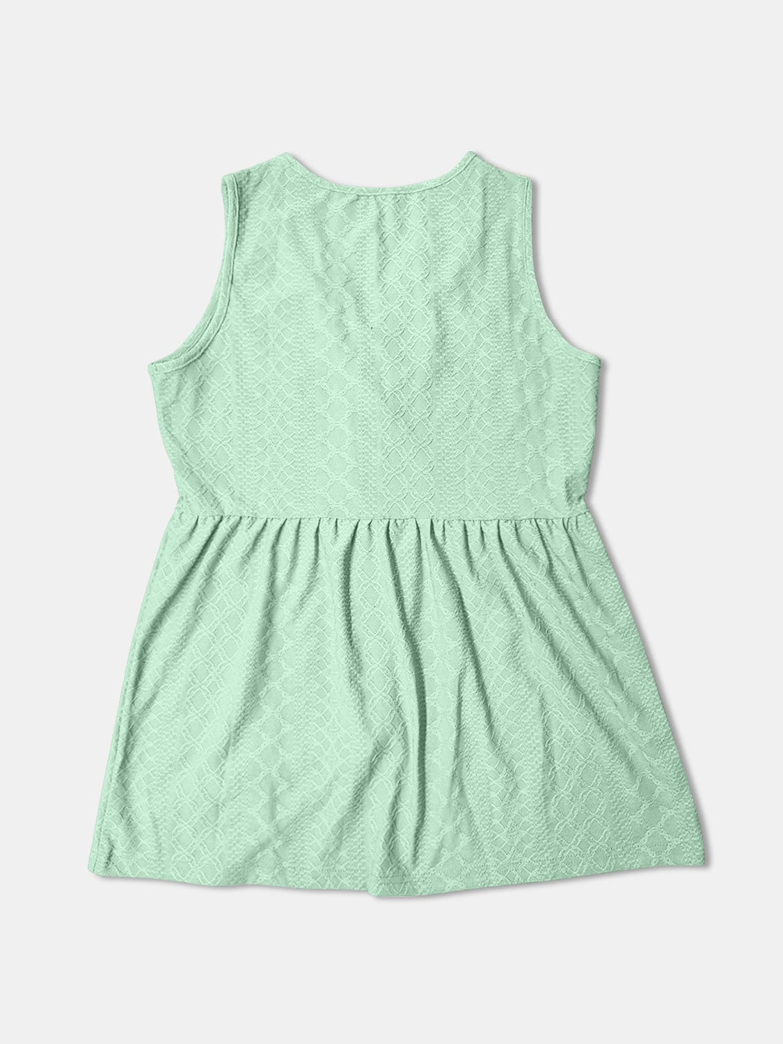 Button Up V-Neck Tank - Trendsi