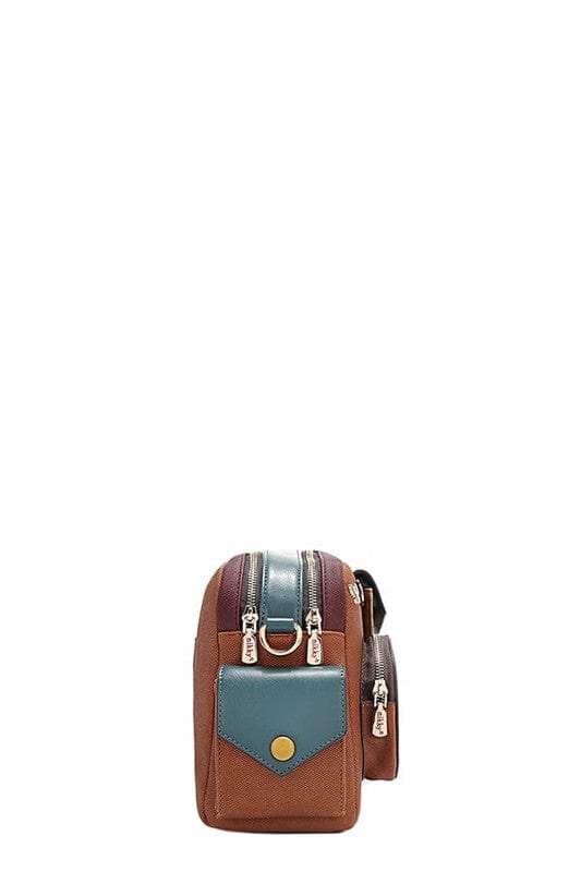 Nicole Lee USA Multi Pocket Messenger Bag - Trendsi - Flyclothing LLC