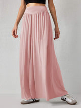 High Waist Wide Leg Pants - Trendsi - Flyclothing LLC