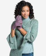 CA4538 (lilac) - Handsewn Italian carpincho women's dress gloves with cashmere lining
