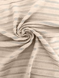 Ribbed Surplice Long Sleeve T-Shirt - Trendsi