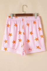 Star Print Short Sleeve Shirt and Shorts Set - Trendsi - Flyclothing LLC