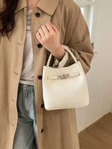 PU Leather Handbag - Trendsi - Flyclothing LLC