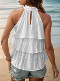 Layered Mock Neck Tank - Trendsi