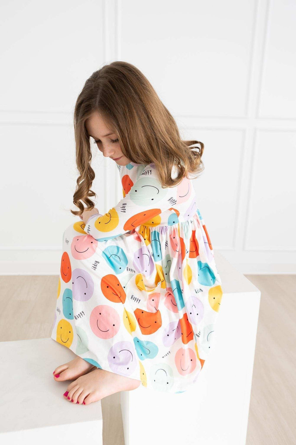 Happy Days 3/4 Pocket Twirl Dress - Mila & Rose ® - Flyclothing LLC