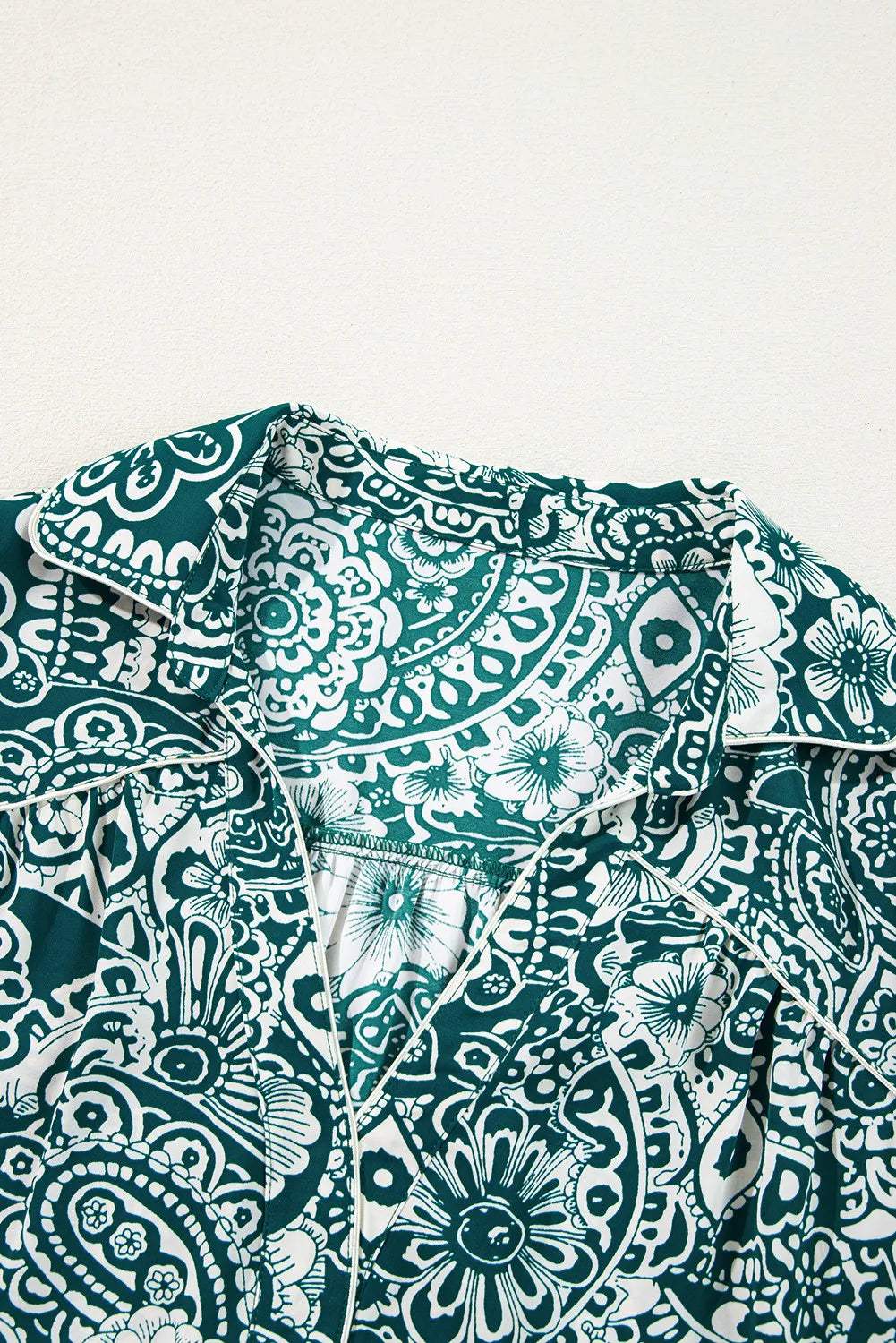 Plus Size Ruffled Printed Flounce Sleeve Dress - Trendsi - Flyclothing LLC