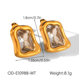 Vintage Personalized Non-fading Titanium Steel Earrings For Women - My Store - Flyclothing LLC