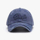 Embroidered Letter Cotton Baseball Cap - Trendsi - Flyclothing LLC