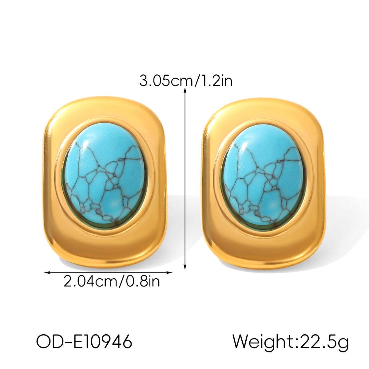 Vintage Personalized Non-fading Titanium Steel Earrings For Women - My Store - Flyclothing LLC