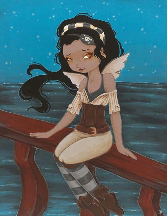 Black Market Art Company Calm Seas Print - Black Market Art Company - Flyclothing LLC