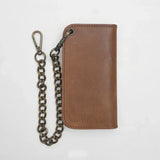 SMALL TRUCKER - Vegetable Tanned Leather Wallet - First Manufacturing Company - Flyclothing LLC