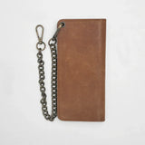 LARGE TRUCKER - Vegetable Tanned Leather Wallet - First Manufacturing Company - Flyclothing LLC