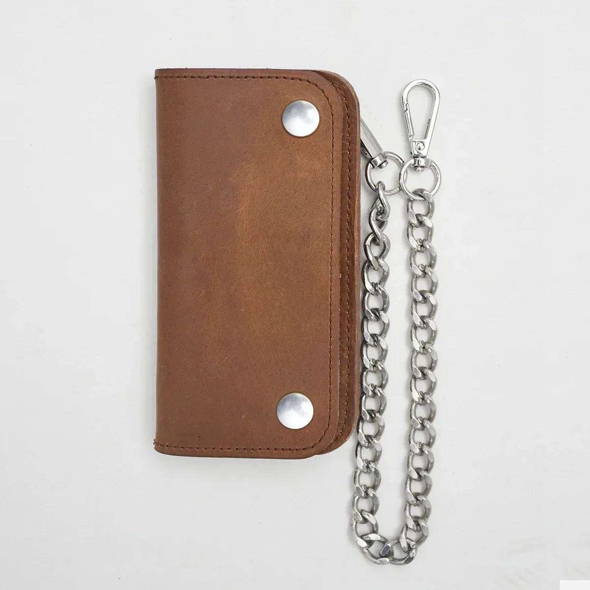 SMALL TRUCKER - Vegetable Tanned Leather Wallet - First Manufacturing Company - Flyclothing LLC