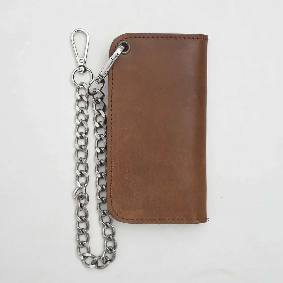 SMALL TRUCKER - Vegetable Tanned Leather Wallet - First Manufacturing Company - Flyclothing LLC