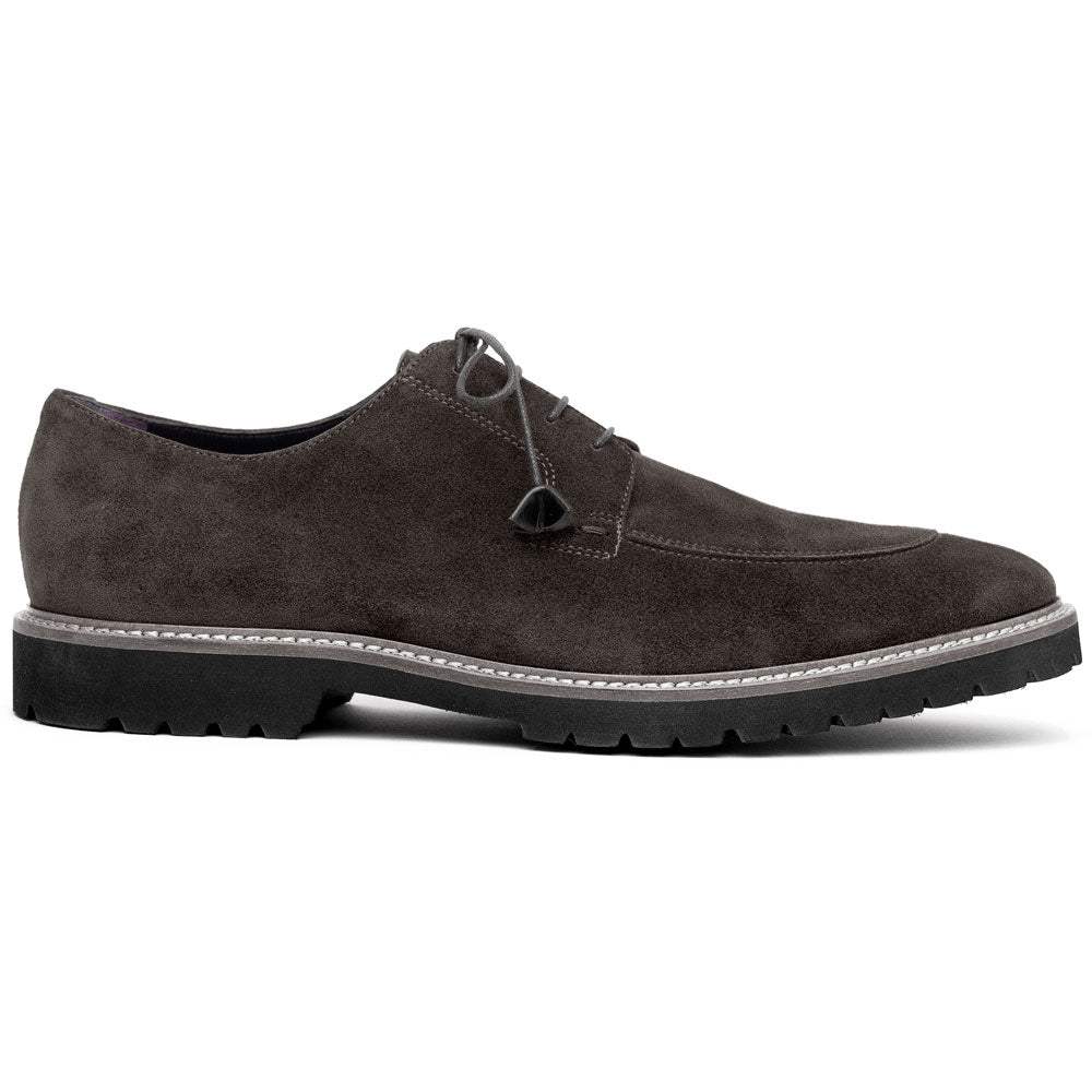 26-220-GRY CAMPO Sueded Goatskin Lace Up, Grey - Zelli Italia - Flyclothing LLC