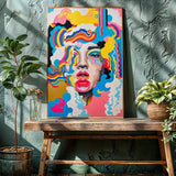 Canvas Print: "Candy Face" - Tailored Canvases - Flyclothing LLC