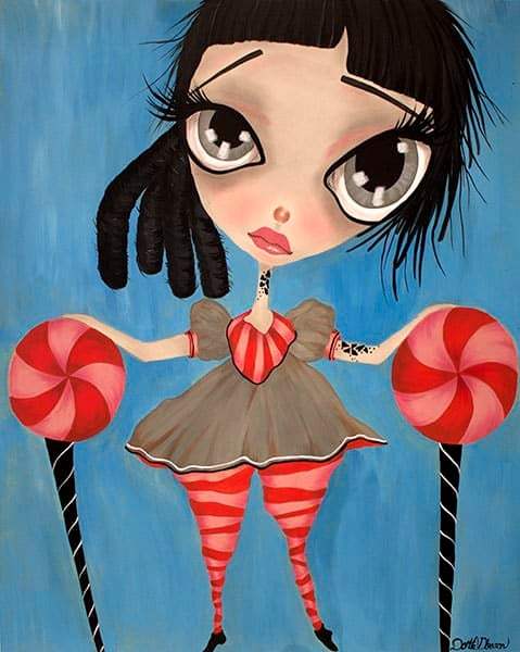 Black Market Art Company Candy Broad Print - Black Market Art Company - Flyclothing LLC