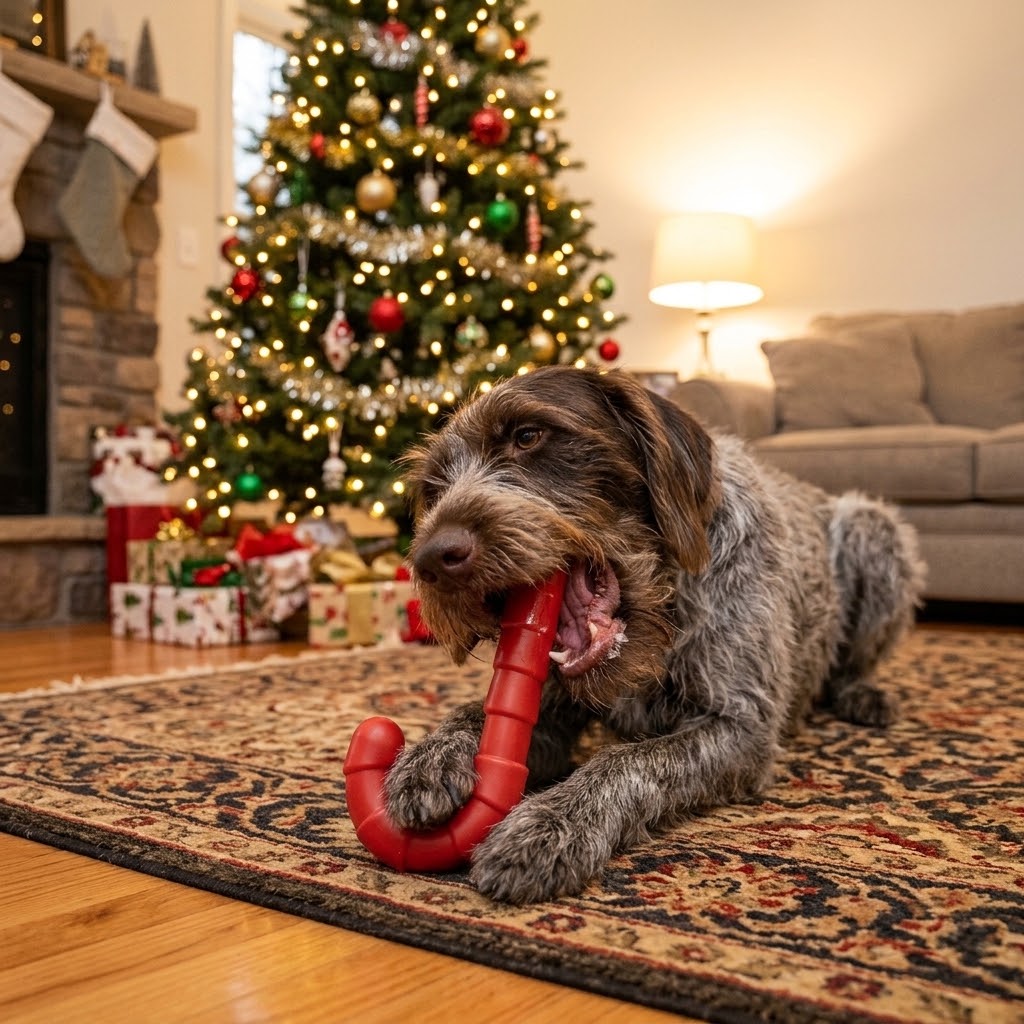 Candy Cane Nylon Dog Toy for Aggressive Chewers | USA Made | SodaPup - SodaPup/True Dogs, LLC - Flyclothing LLC